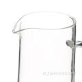 Frasco de vidro borosilicato Jarra com alça